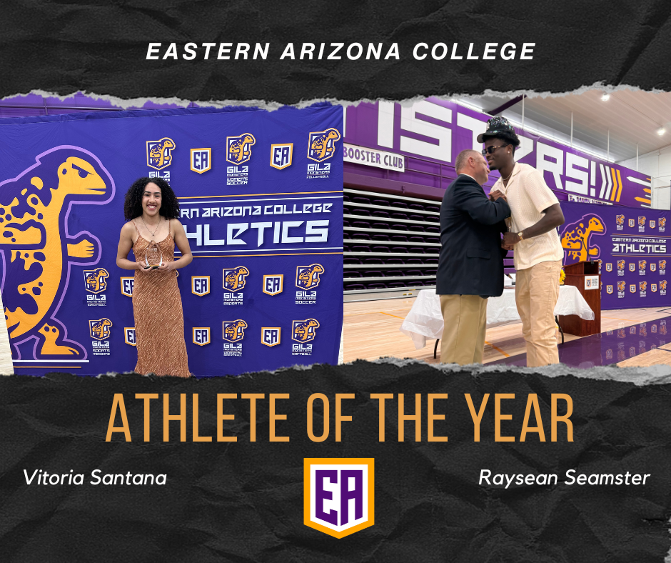 Santana and Seamster Named EAC Athlete of the Year for 23-24