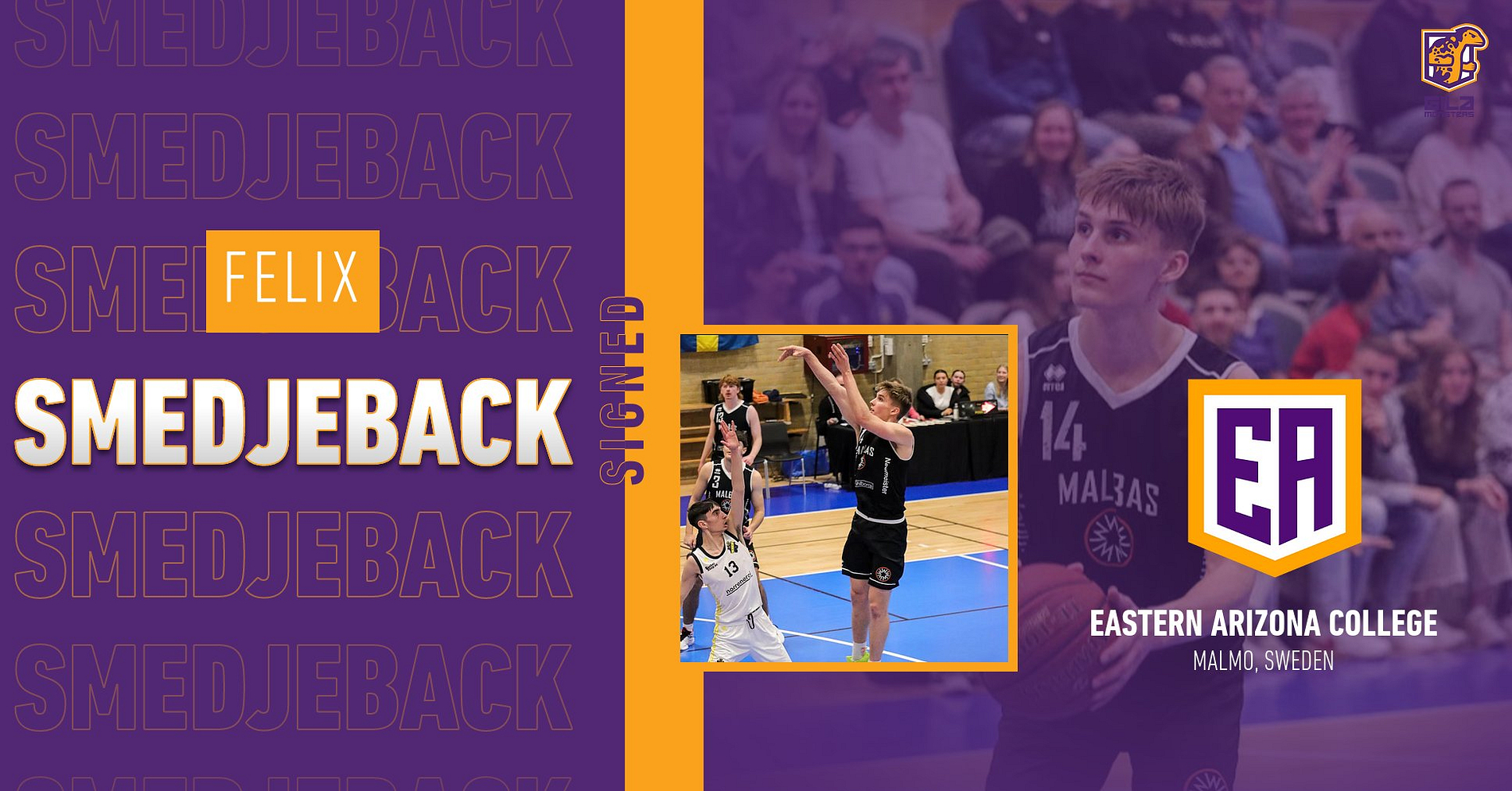 Felix Smedjeback Signs with EAC