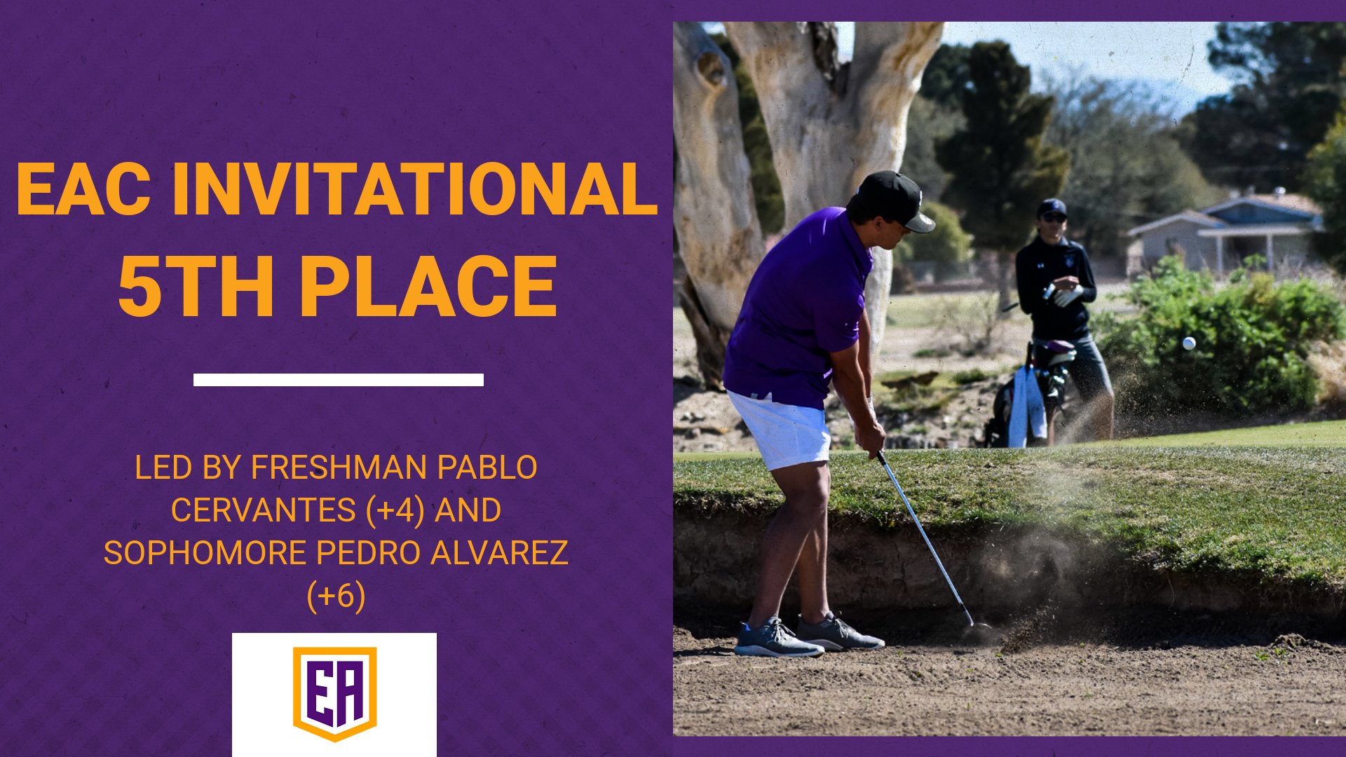 Led by Pablo Cerventes and Pedro Alvarez, EAC Takes 5th in EAC Invitational