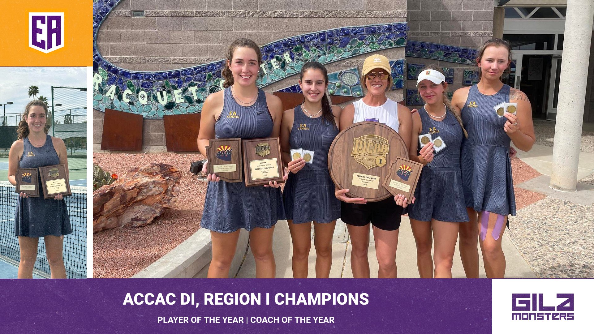 Tennis Brings Home the ACCAC Region 1 Championship